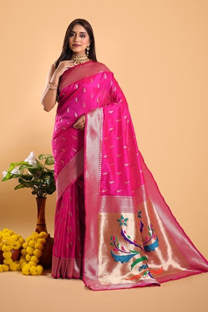buy Silk saree online at heer fashion