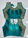 Rama green color designer ready made sequence work blouse