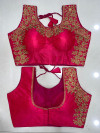 Rani pink color designer ready made sequence work blouse