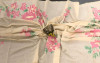 Cream color soft muga silk saree with floral weaving work