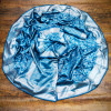 Firoji color soft banarasi silk saree with silver zari work
