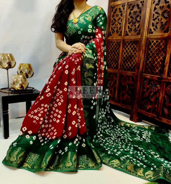 Craftsvilla bandhani outlet saree