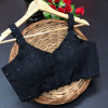 Beautiful black color lakhnavi georgette blouse