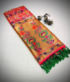 Rani color patola silk saree with weaving work