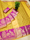 Cotton Silk Weaving Work Saree