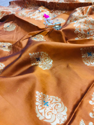 Banarasi Silk Jacquard weaving work saree