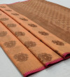 Soft cotton silk Jacquard work saree