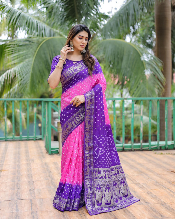 Pure Gadwal Silk Saree (adi76854)