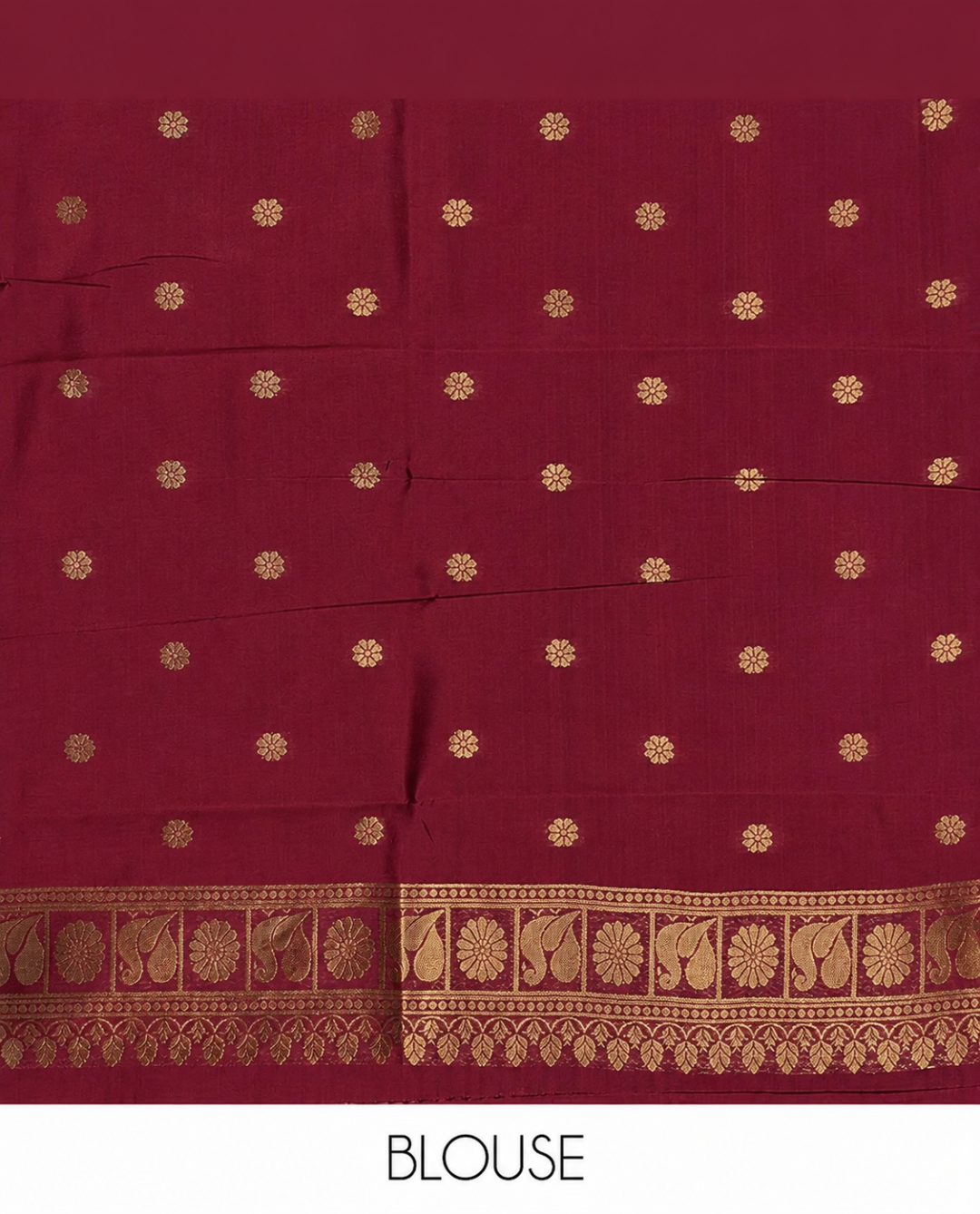 Maroon color soft banarasi raw silk saree with zari weaving work