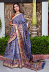 Patola silk jacquard weaving saree