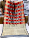 Multi color banarasi silk saree with jacquard zari weaving work