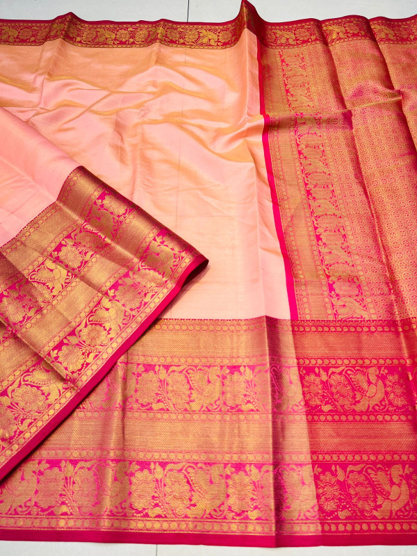 Kanchipuram sarees | latest traditional kanchipuram handloom saree online  from weavers | TPKCH00560