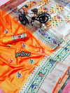 Handloom sico soft silk saree with zari weaving rich pallu