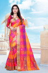 Banarasi silk weaving saree