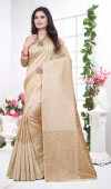 Lichi silk saree with rich pallu