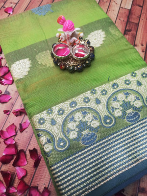 Soft cotton saree with beautiful weaving work