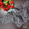Black color designer banarsi silk blouse