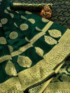 Soft banarasi silk saree with zari weaving rich pallu