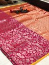 Cotton silk weaving jacquard saree