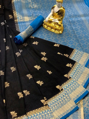 Dola silk jacquard weaving saree