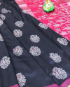 Lichi silk weaving jacquard saree