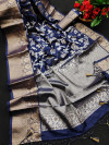 Mysore silk saree with zari woven work