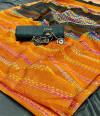 Soft handloom weaving silk saree