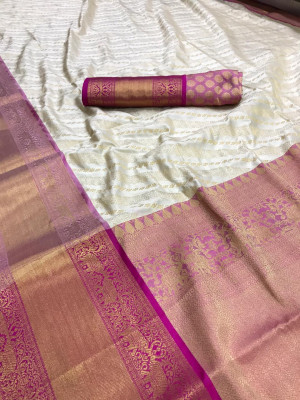 Banarasi weaving silk saree