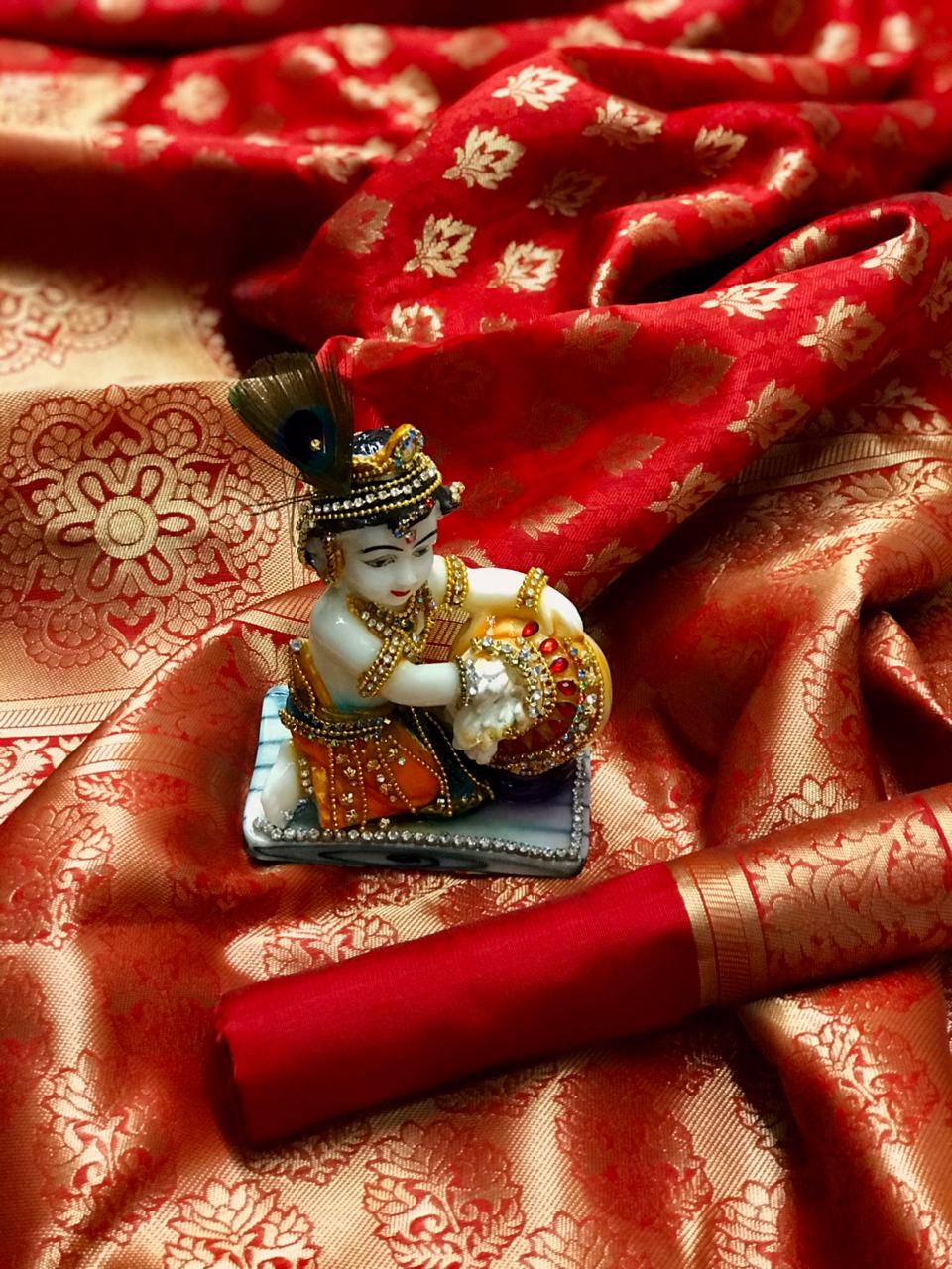 Soft malai silk saree with beautiful kalamkari printed work👌 - YouTube