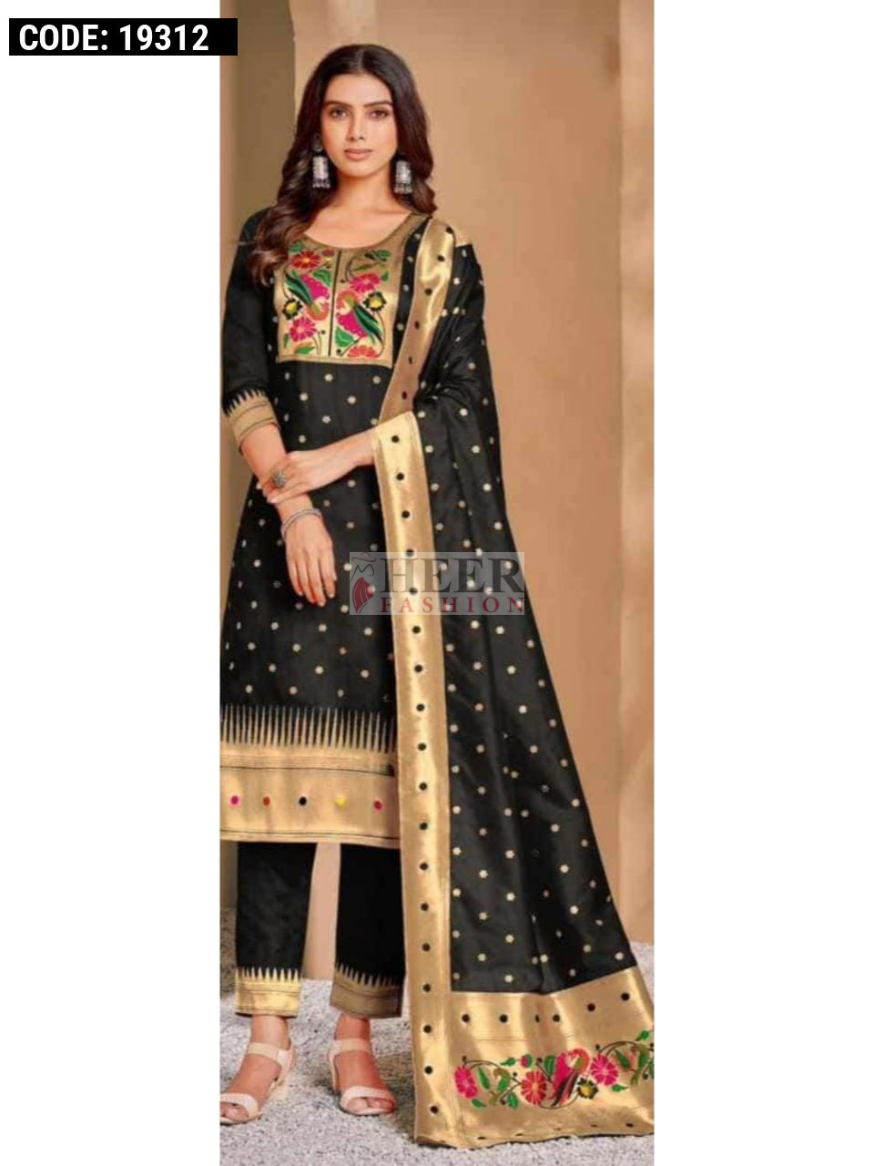 white christmas dresses Teal Blue Paithani – Vastrasuka