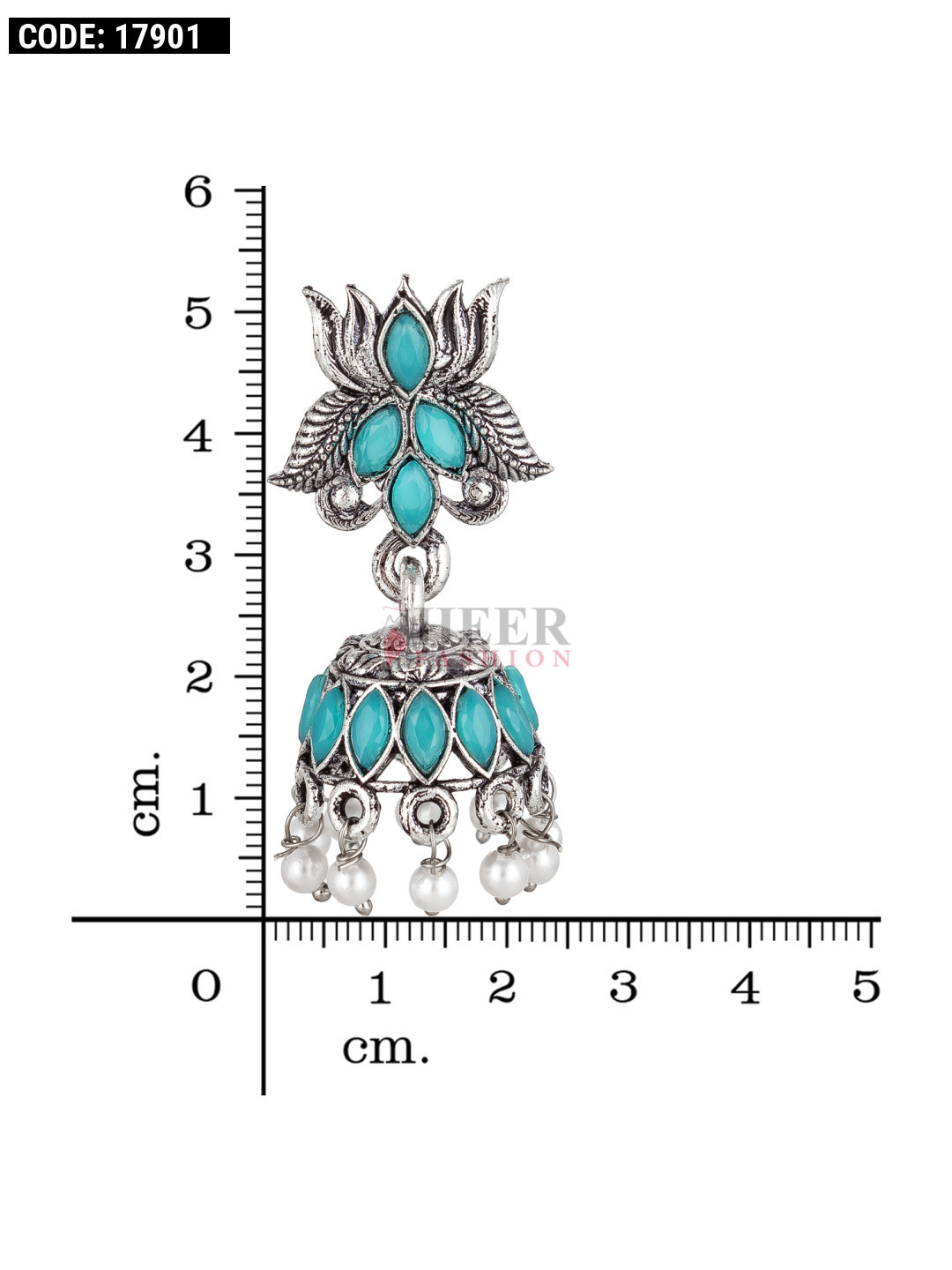 stone-studded-oxidised-temple-necklace-set