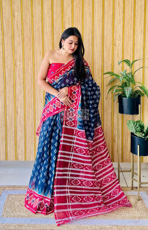 Beautiful Mysore Silk Pichwai Work Saree With Kalamkari Digital Print good All Over With Kanchi Border Sari